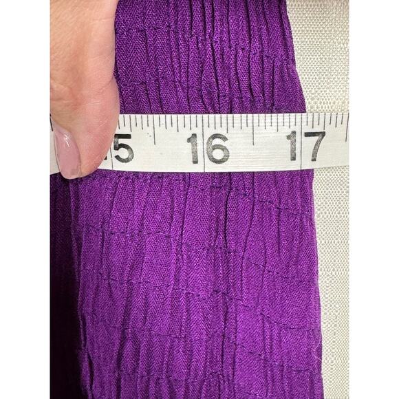 Boho Maxi Dress Purple Women's S Mumu Off the Shoulder Colorful Festival Hippie - Picture 10 of 11